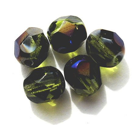 FG662 6mm Half Helio on Olive Facet