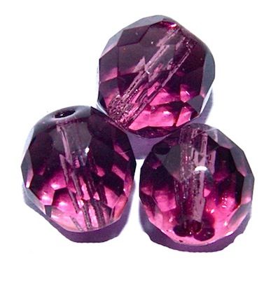 FG1004 10mm Purple Facet