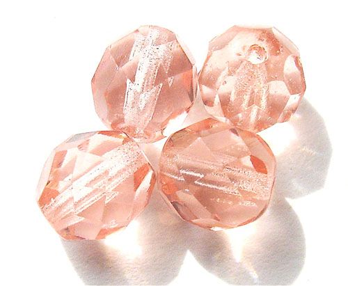 FG805 8mm Peach Facet