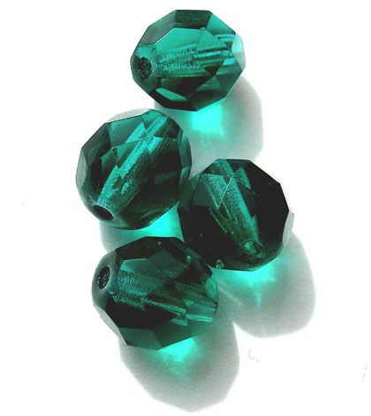 FG809 8mm Teal Facet
