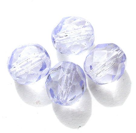 FG823 8mm Lavender Coated Facet