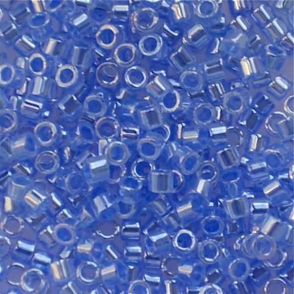 DB0240 Lined Crystal/Sapphire Delica