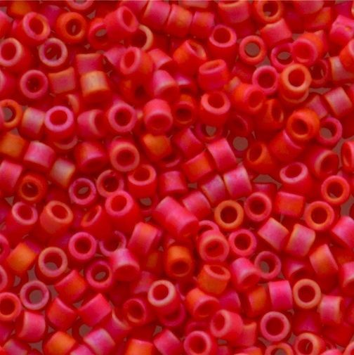 DB0873 Mat Opaque Cranberry AB Delica