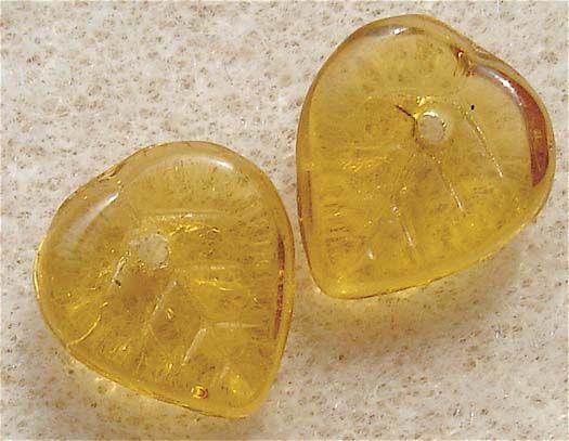 GL1214 9x8mm Topaz TO Leaf