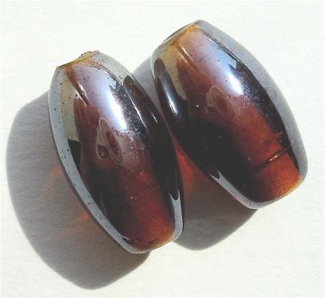 GL0058 16x9mm Topaz Lustred Oval