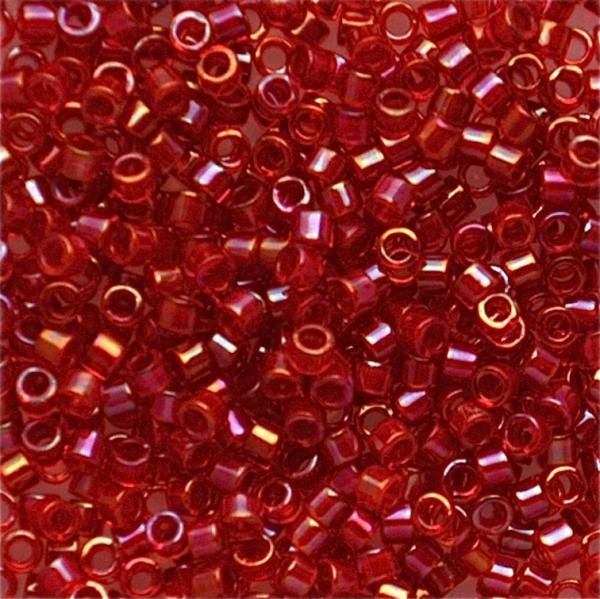 DB0295 Colour Inside Red/Red AB Delica