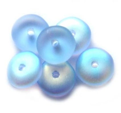 GL0795 6mm AB Pale Blue Disc