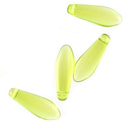 GL0821 15x5mm Lime Green Dagger