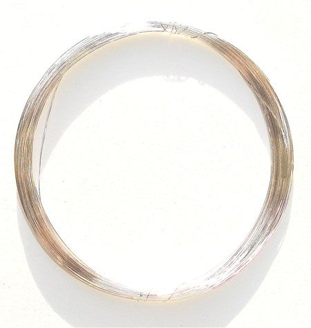 JW101 Half Hard Silver Plated 0.2mm Wire