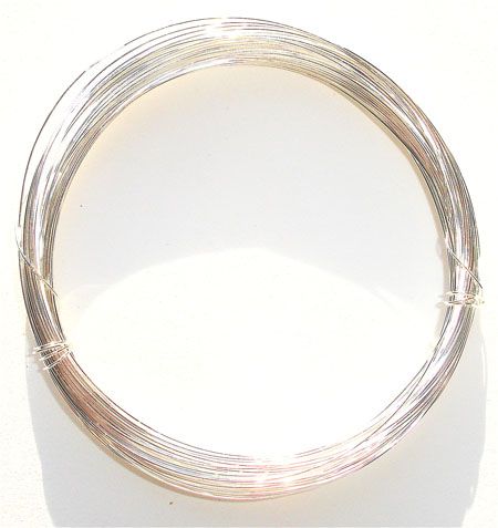 JW102 Half Hard Silver Plated 0.4mm Wire