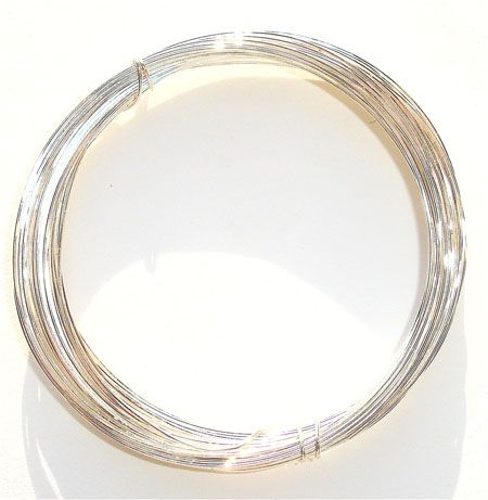 JW103 Half Hard Silver Plated 0.6mm Wire