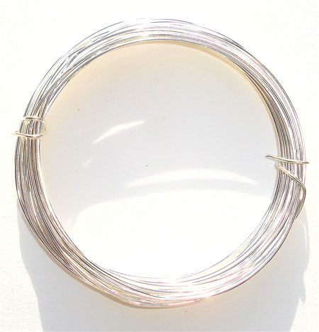 JW104 Half Hard Silver Plated 0.8mm Wire