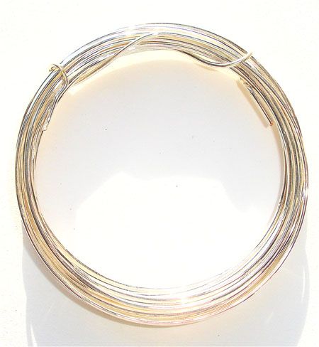 JW105 Half Hard Silver Plated 1mm Wire