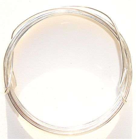 JW107 Half Hard Silver Plated 1.5mm Wire