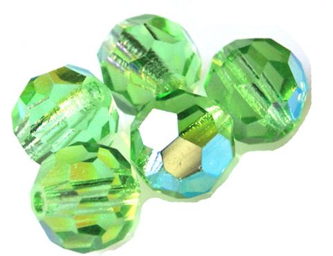 CR612 6mm Peridot AB Round