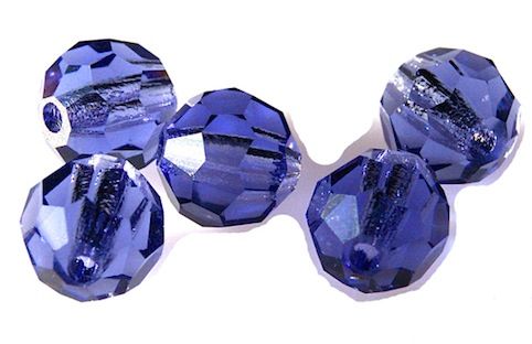 CR624 6mm Tanzanite Round