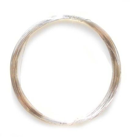 JW112 Soft Silver Plated 0.4mm wire