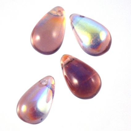 GL1005 10x6mm Purple AB Drop