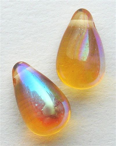 GL1007 10x6mm Topaz AB Drop