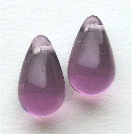 GL1019 10x6mm Lilac Drop