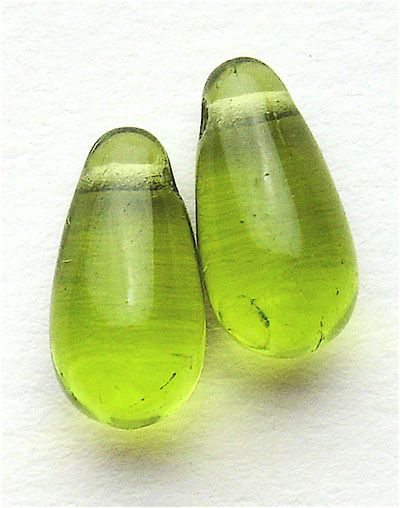 GL1020 10x6mm Olive Drop