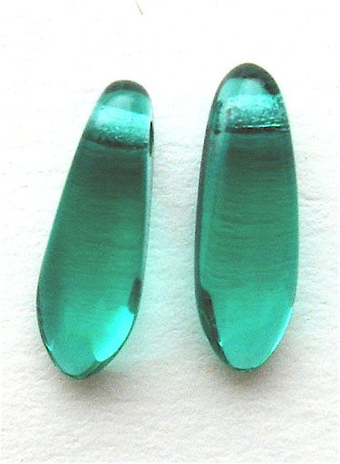 GL1379 11x3mm Teal Dagger