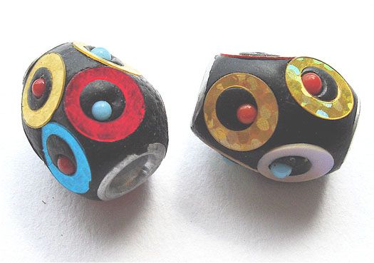 CE055 14mm Decorated Ceramic Barrel