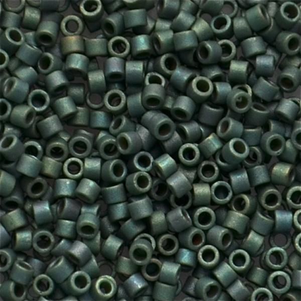 DB0373 Matt Metalic Underleaf Green Delica