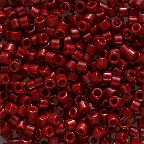 DB0654 Dyed Op Cranberry Delica