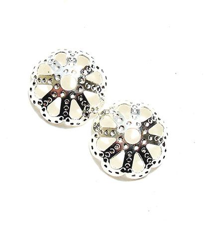 FN090 8mm SP Filigree Bead Cup