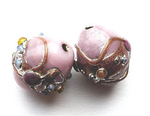 GL1491 Soft Pink Decorated Oval