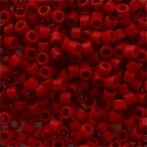 DB0796 Dyed Matte Op Maroon Delica