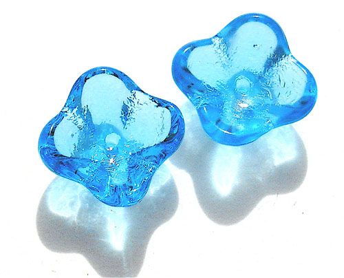 GL1002 8mm Turquoise Flower