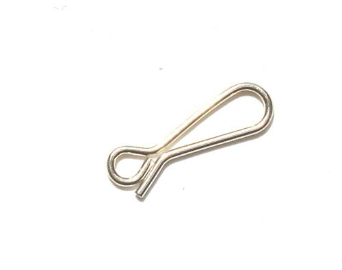 FN020 Silver Plain Hook Fastener