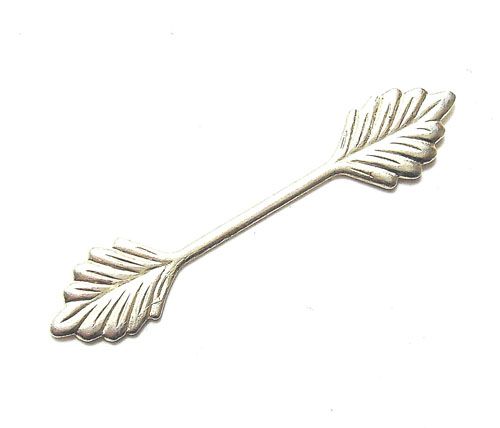 FN096 Silver 32mm Leaf bail