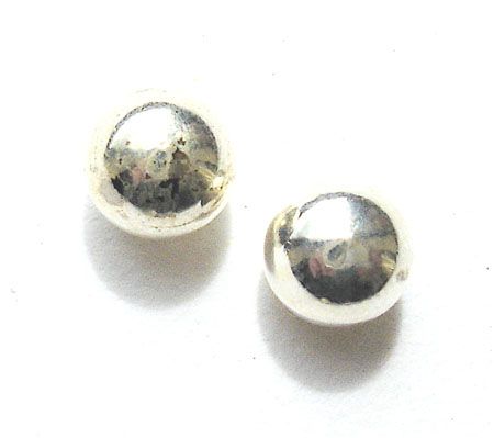 FN201 5mm Silver Memory Wire End Caps