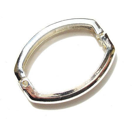 FN215 Silver Multi Row Twist Fastener