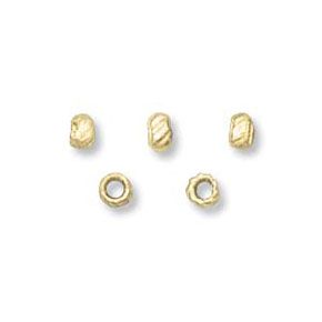 FN157 Large Gold French Crimps