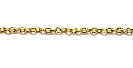 FN130 2.4mm Link Gold Trace Chain