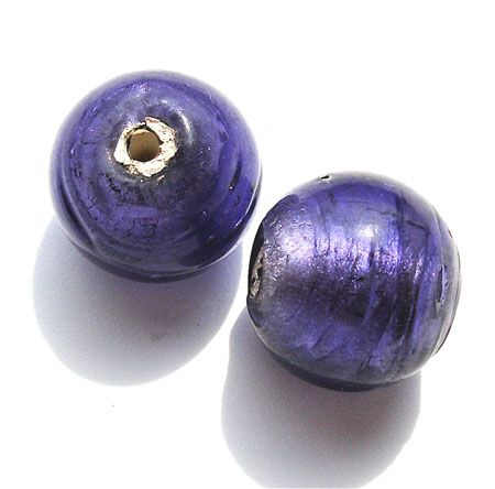 GL1504 14mm Tanzanite Silver Lined Round