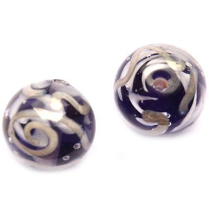 GL1778 14mm Tanzanite Squiggle Round