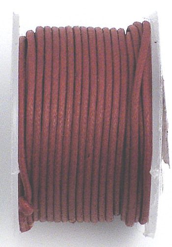 TG276 10m Burgundy 1mm Cotton Thong