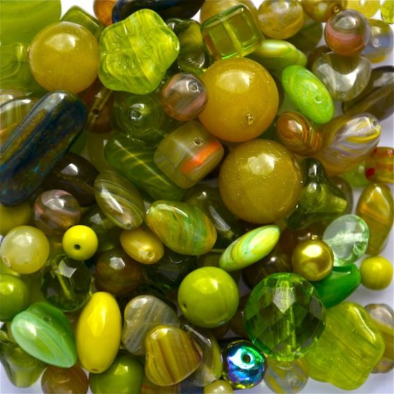 MX112 Olive Pressed Glass Mix