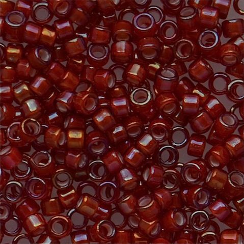 DB1781 White Lined Root Beer AB Delica