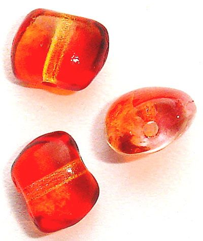 GL2680 8x6mm Twisted Rectangle in Sunrise