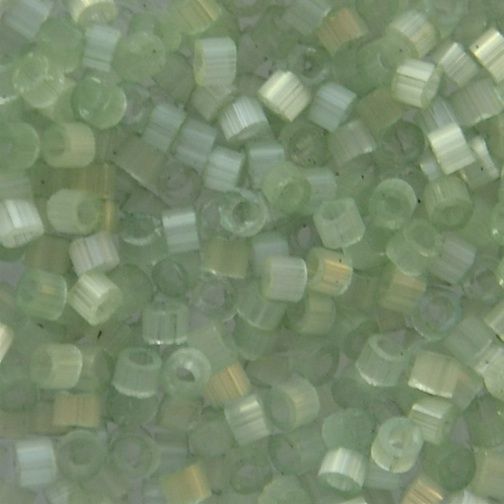 DB0829 Pale Moss Green Silk Satin Delica