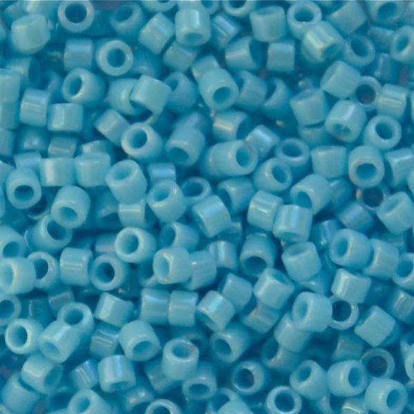 DB0215 Opaque Turquoise Blue Lustre Delica