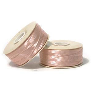 BT012 Baby Pink Nymo D 64 yard Bobbin