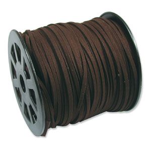 TG034 Espresso Imitation Suede Lace