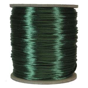 TG087 3mm Dark Green Rattail